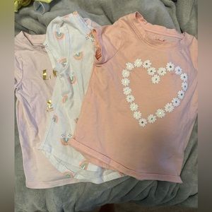 Cat and Jack 3pk t's